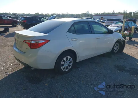 2016 Toyota Corolla Le Eco из США, поврежденный, VIN 5YFBPRHE8GP389060